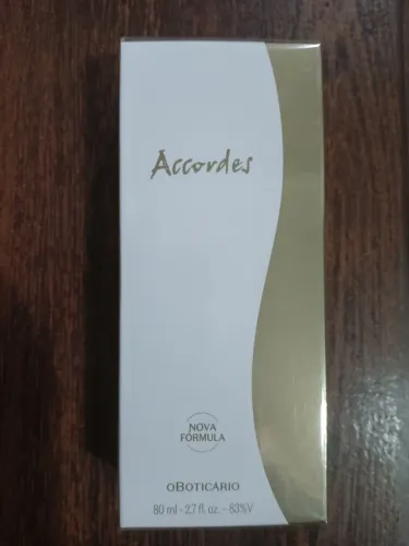 Perfume accordes o Boticário 