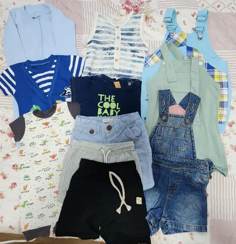 Roupa de menino 9 meses a 12 meses