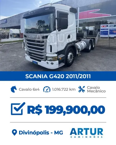 SCANIA G 420 2011. 6X4