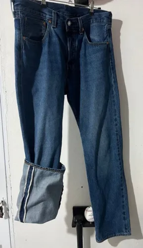 Levis 501 Selvedge premium calça jeans