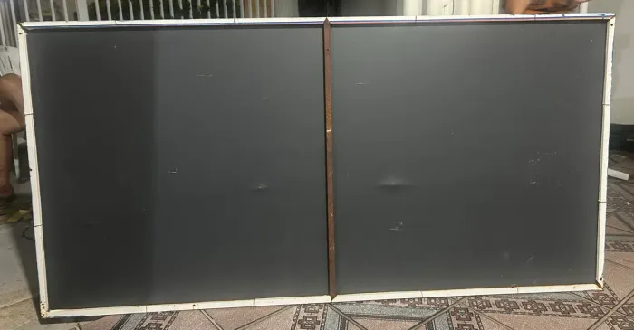 Vendo placa com lona 2x1m