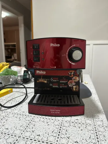 Cafeteira Expresso Philco 20 Bar Inox Red PCF24 - Funcionando 100%