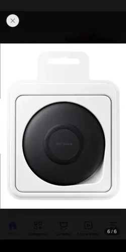 Fast Charge Samsung Sem Fio por Indução