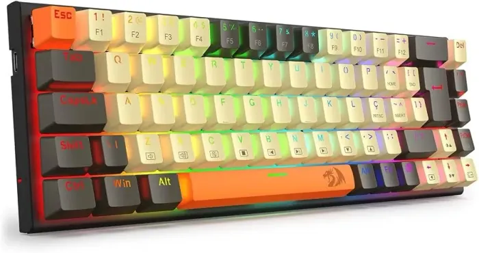 Teclado Mecânico Fizz Pro RGB - Switch Brown