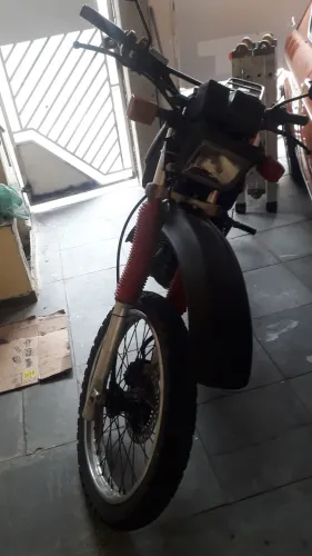 Moto honda motor com partida 350