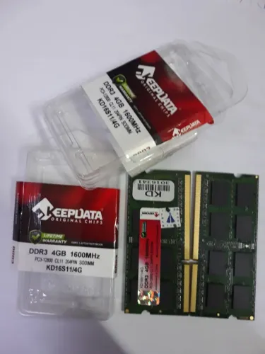 MEMÓRIA DDR3 4GB 1600MHz NOTEBOOK