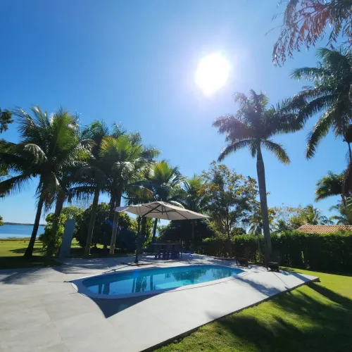Casa na Ilha do Sol em terreno molhado - 4 suítes e 3 quartos, gourmet completo e piscina