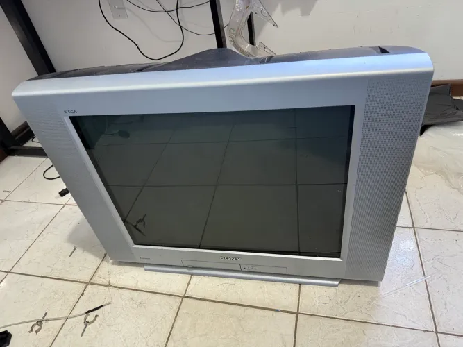 Tv Sony Trinitron Wega 27 Retro Game