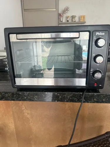 Forno elétrico Philco 38 litros usado 2 vezes em perfeito estado, parcelo com juros da maq
