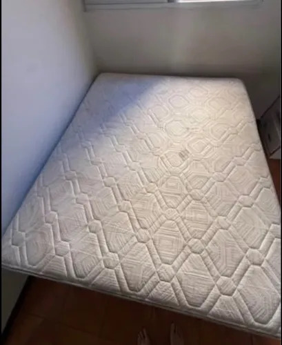 Cama Box Queen Herval Ômega Molas Ensacadas.