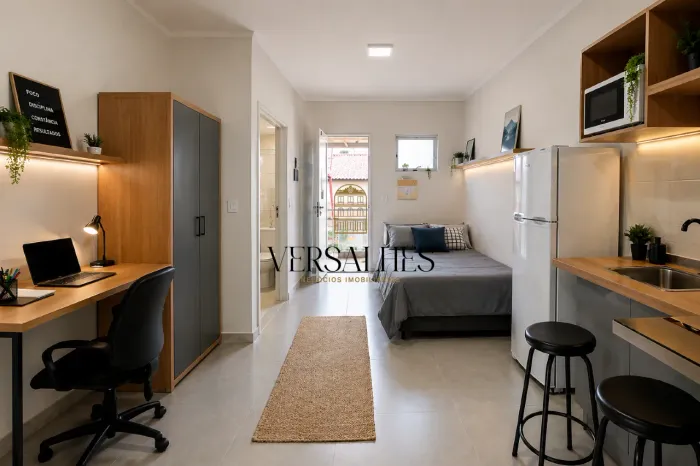 Flat para alugar com 01 quarto, 01 banheiro , 01 cozinha, 25 m² - Bairro São Paulo