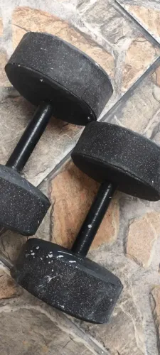 2 halteres de 10kg