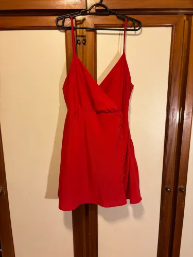 Vestido Curto Vermelho