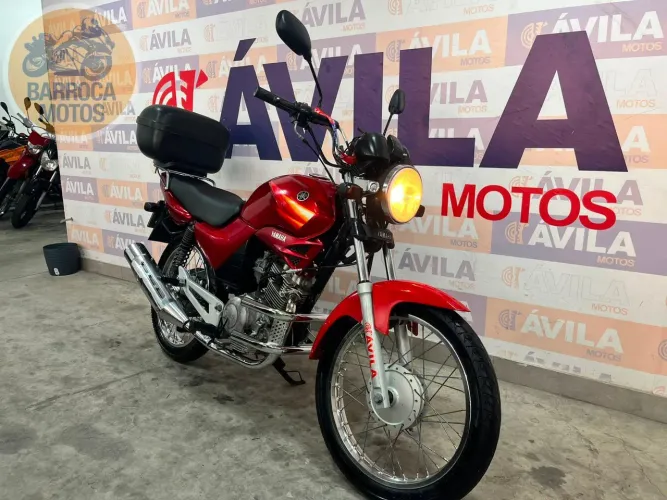 YBR-125CC YBR 125E * PARTIDA ELÉTRICA + BAULETO VERMELHA 2004/2005