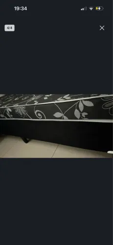 Cama de solteiro box com colchão integrado + 1 colchão