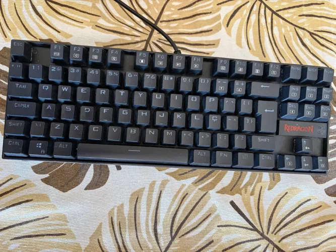 Teclado e Mouse Gamer Red Dragon