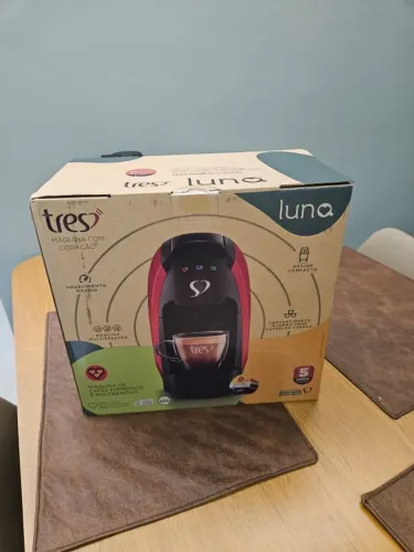 Cafeteira Luna 3 Corações - Lacrada na Garantia