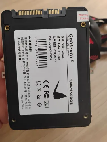SSD 500gb 2.5 sata Goldenfir