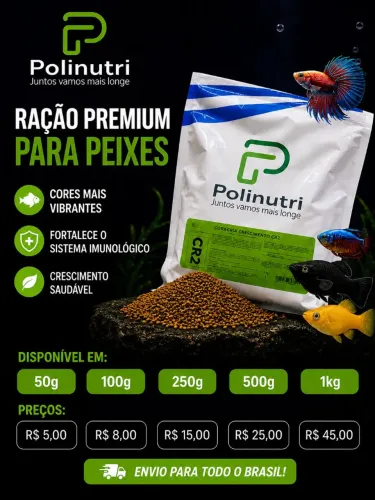Ração para peixes