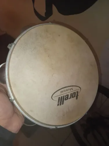 Pandeiro couro 10 p