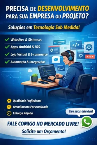 Desenvolvimento De Sistemas, Apps E Sites Sob Medida