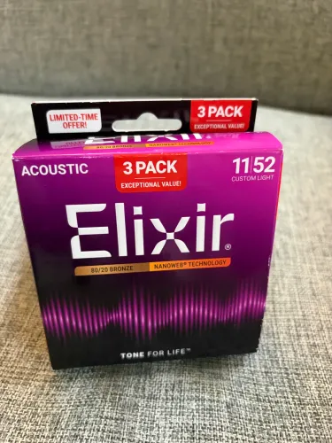 Corda violão elixir 0.11 nova