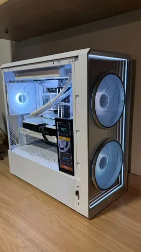 PC GAMER HIGH END NOVO - PERFORMANCE EXTREMA + VISUAL PREMIUM WHITE LIAN LI 