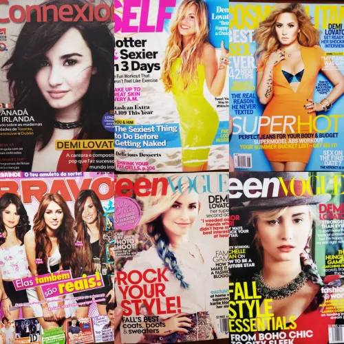 Demi Lovato Revistas importadas 