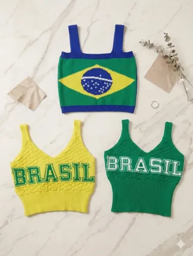 Croppeds de tricô 