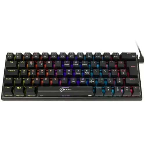 ENTREGA GRÁTIS - Teclado Gamer KLK Loki 60% - NOVO