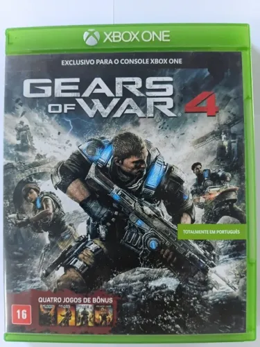 Jogo Gears of War 4 Xbox One | Mídia Física | Funcionando 100%