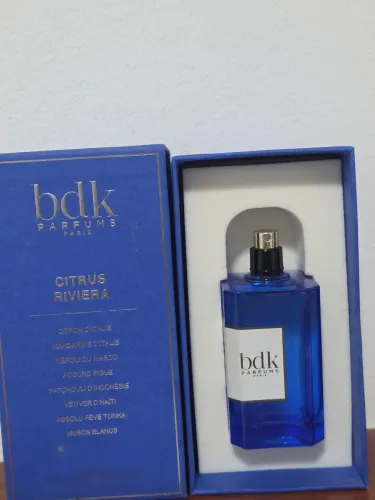 BDK- Cítrus Riviera<br><br>APC- apenas testado<br><br>Borrifador de outro BDK(tampa<br><br>perdida