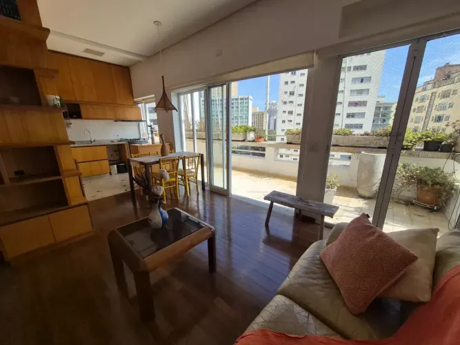 Cobertura / Penthouse para locação mobiliado com 2 dormitórios, Santa Cecilia, São Paulo, 