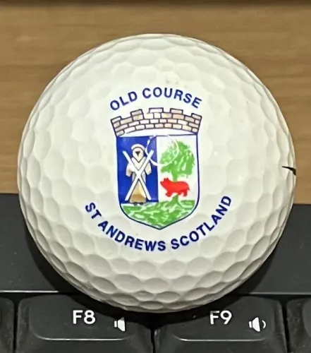 Bola de Golfe Wilson Old School Escócia