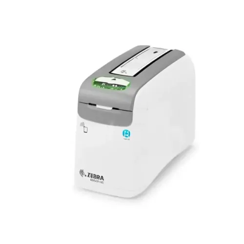 Impressora de Pulseira Zebra, USB, Serial, Bluetooth e Ethernet, ZD510 HC 300dpi, Branca