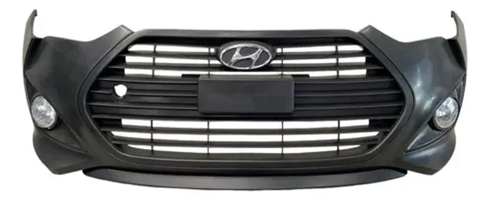 Para Choque Dianteiro Veloster Turbo 2011 2012 2013 Compativ Preto