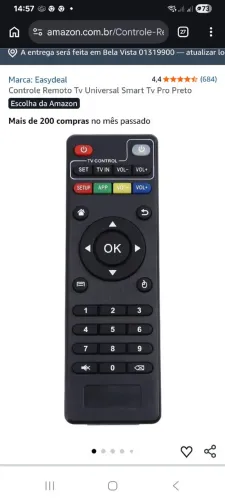 Controle remoto