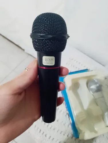 Vendo microfones sem o fio