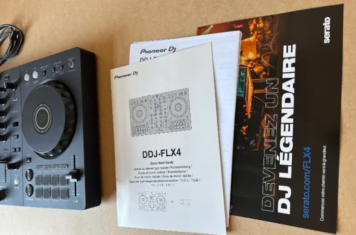 Pioneer DJ DDJ-FLX4 Completa | Excelente Estado | Cabo e Manuais