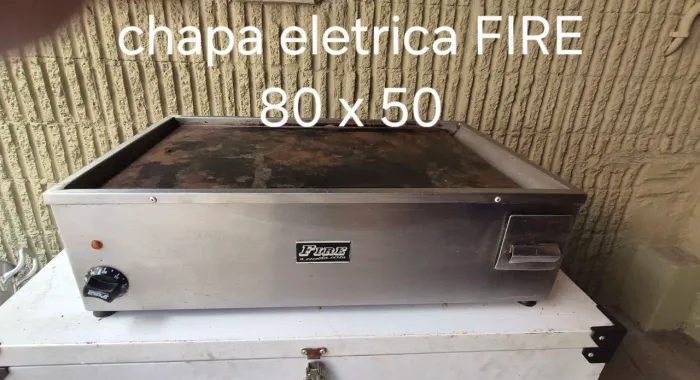 Chapa FIRE elétrica 80 x 50 cm