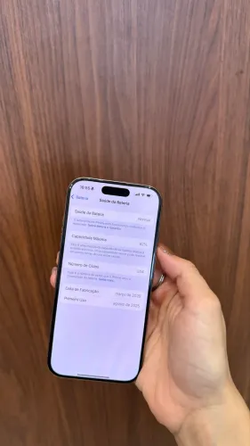  IPhone 16 Pro 128GB Garantia até agosto 
