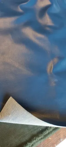 Tecido curvin azul marinho 