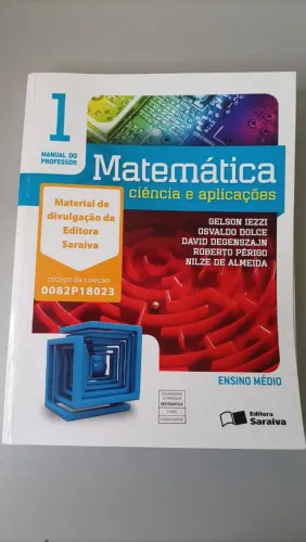 Livros Matemática Ciência e Aplicações 