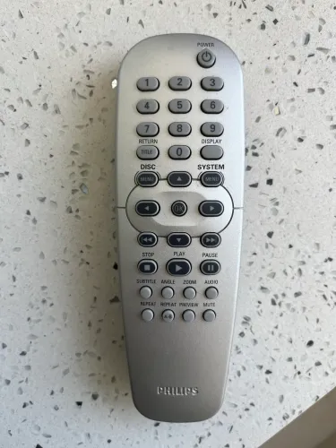Controle aparelho DVD Philips