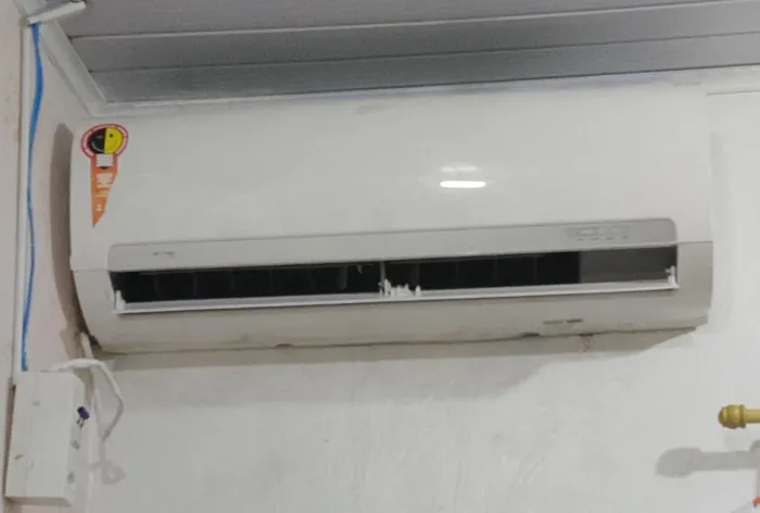 Ar split 12 BTUs falta só o gás