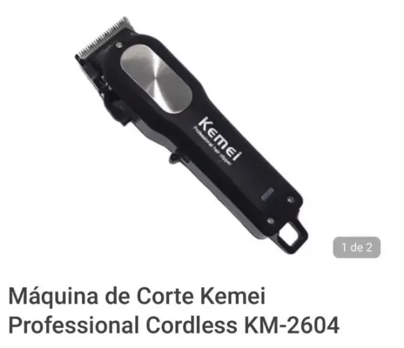 Máquina Kemei Professional Cordless KM-2604