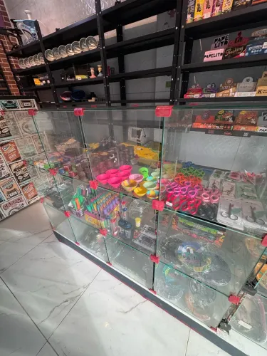 Balcão Expositor de Vidro para Loja