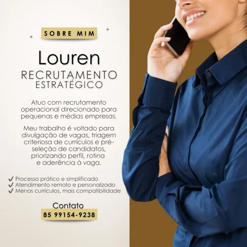 Precisa Contratar? Recrutadora / RH Freelancer para Empresas