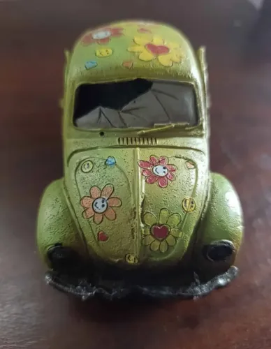 Miniatura, Fusca VW Hippie junkyard, exclusivo da popular Imports 