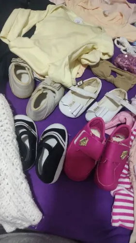 kit roupas e acessórios bebê menina barato